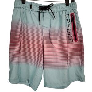 Spyder stripe swim trunks‎